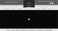 Desktop Screenshot of oceanviewmonaco.com